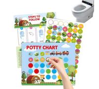 Potty Training Sticker Chart Motivation Behavior Learning Aid