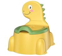 Potty Training Toddler Toilet Seat, Toilet Potties Training for Children Infant Baby Potty Chair with Splash Guard, Lid, Comfortable Backrest Portable Travel Potties for Ages 1-6 Boys and Girls