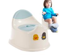 Potty Training Toilet Anti-Slip, Portable Lidded Training Chair | Removable Inner Pot For Easy Emptying And Cleaning. Lid Doubles As A Step Stool; Lightweight And Portable For Travel And Camp