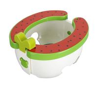 Potty Training Toilet for Toddlers, Wide Application Foldable Compact Trainer for Travel (Green)