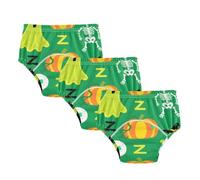 Potty Training Toilet Pants Friendly Halloween Pumpkins Green Training