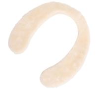 Potty Training Toilet Seat Beige Plush Cushion Cover