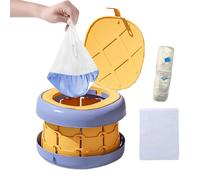Potty Training Toilet Trainer Comfortable Tool with Anti-Slip Bottom | Kids Travel Toilet for Children Boys Girls During Car Traveling Camping Outdoor Indoor Park Activities
