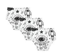 Potty Training Underwear Pants Astronauts Moon Stars Black Potty