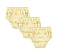 Potty Training Undies Shark Pastel Yellow Shorts Underwear