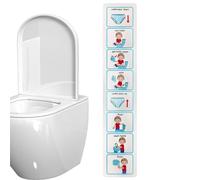 Potty Training Visual Aid - Potty Training Visual Cards | Toilet Monitoring Chart Sticker, Visual Potty Training Tool