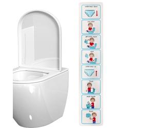 Potty Training Visual Aid, Toilet Training Sticker Chart, Special Education Classroom Routine Chart, Teach Kids to Use Toilet, Visual Timetable Chart Sticker for Autistic Children