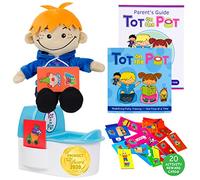 Potty Training with Tot On The Pot - Complete Kit Includes Parent's Guide, Children's Book, Tot Doll, Toy Toilet & Activity Reward Cards | Pediatrician-Recommended | Play-Based Learning
