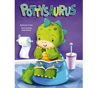 Pottysaurus - Children's Padded Board Book - Potty Training