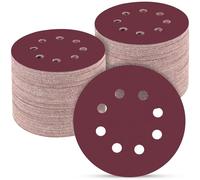 POTUINOM 100PCS 5 Inch Sanding Discs 1500 Grit Sandpaper for Orbital Sander
