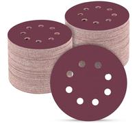 POTUINOM 100PCS 5 Inch Sanding Discs 2000 Grit Sandpaper for Orbital Sander