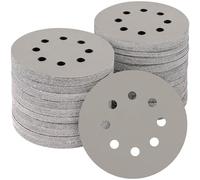 POTUINOM 100PCS 5 inch Silicon Carbide Sanding Discs, Wet Dry Orbital Sander Hook and Loop Sandpaper 10000 Grit, Best for Metal, Automotive Sanding