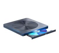 POTVMOSL External Compatible Blu ray Drive Player Read/Write Portable Blu ray Burner USB 3.0 and Type-C DVD Burner Compatible with/Win10/ Mac OS