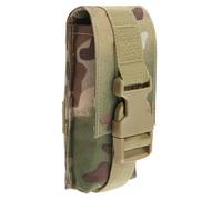 Brandit Molle Multi Pouches - Belt Bags, Accessory Pockets, Tool Pockets, Sizes Small, Medium, and Large in 6 Colours, Adult (Unisex), 8052, tactical camo, Large, L
