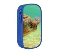 Pouch For School Office Supplies Big Capacity Lord Howe Island Sea Turtle Pen Case Large Capacity Pencil Bag For Students Stationery Pouch Pencil Box Desk Organizer With Smooth Zipper Portable Pencil