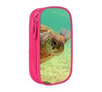 Pouch For School Office Supplies Big Capacity Lord Howe Island Sea Turtle Pen Case Large Capacity Pencil Bag For Students Stationery Pouch Pencil Box Desk Organizer With Smooth Zipper Portable Pencil