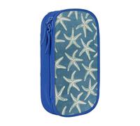 Pouch For School Office Supplies Big Capacity Starfish Coastal Wool Pen Case Large Capacity Pencil Bag For Students Stationery Pouch Pencil Box Desk Organizer With Smooth Zipper Portable Pencil