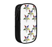 Pouch For School Office Supplies Big Capacity Stars Eastern Stars Pen Case Large Capacity Pencil Bag For Students Stationery Pouch Pencil Box Desk Organizer With Smooth Zipper Portable Pencil