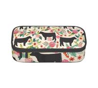 Pouch For School Office Supplies Cattle Farm Sanctuary Big Capacity Pen Case Large Capacity Pencil Bag For Students Stationery Pouch Pencil Box Desk Organizer With Smooth Zipper Portable Pencil