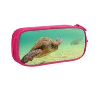 Pouch For School Office Supplies Lord Howe Island Sea Turtle Big Capacity Pen Case Large Capacity Pencil Bag For Students Stationery Pouch Pencil Box Desk Organizer With Smooth Zipper Portable Pencil