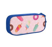 Pouch For School Office Supplies Many Colored Ice Cream Big Capacity Pen Case Large Capacity Pencil Bag For Students Stationery Pouch Pencil Box Desk Organizer With Smooth Zipper Portable Pencil