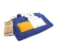 Pouch with Finger Puppets - Puppy Pals