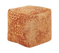 Pouffe 50 x 50 x 50 cm Golden Brown SANAWAN