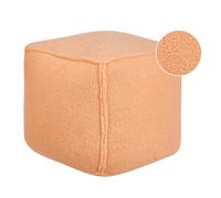Pouffe ALIPUR Boucle Orange