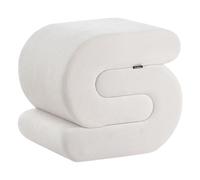 Pouffe ARCADIA Chenille Off-White