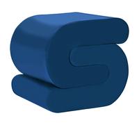 Pouffe ARCADIA Velvet Navy Blue