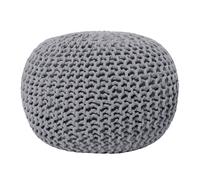 Pouffe CONRAD Cotton Grey