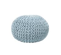 Pouffe CONRAD Cotton Light Blue