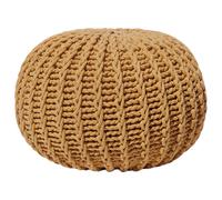 Pouffe CONRAD Cotton Mustard