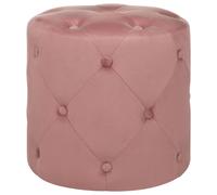 Beliani Pouffe COROLLA Velvet Pink, Pink