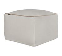 Beliani Pouffe DAREYN Velvet Light Beige, Cream