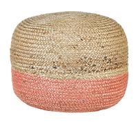 Pouffe DUKI Jute Pink