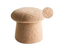 Pouffe EUFAULA Boucle Beige