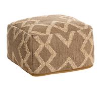 Pouffe GOPI Jute Light Brown