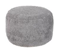 Beliani Pouffe KANDHKOT Cotton Grey, Grey