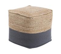 Pouffe KIRAMA Jute Dark Grey