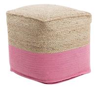 Pouffe KIRAMA Jute Pink