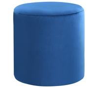 Pouffe LOVETT Velvet Dark Blue