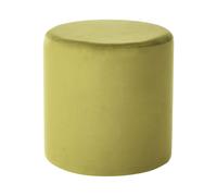 Pouffe LOVETT Velvet Olive Green 47 cm 47 cm 46 cm