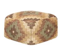 Beliani Pouffe MAGURI Jute Multicolour, Brown