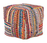 Beliani Pouffe MEKHTAR Cotton Multicolour