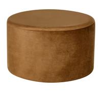 Pouffe MILLEN Velvet Golden Brown