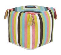 Pouffe MONEASA Cotton Multicolour