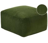 Pouffe MUKKI Dark Green Cotton