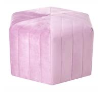 Beliani Pouffe MURIETTA Velvet Light Violet