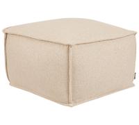 Pouffe SHERALI Beige Cotton